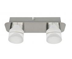 Ledar 50200103002015 Applique Murale LED 2 x 5 W Blanc Chaud
