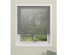 Store vÃ©nitien Â« Twist Â» - en Aluminium argentÃ© - 100Â xÂ 130Â cm - DEBEL, MÃ©tal, Silver, 120 x 130 cm