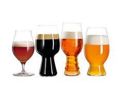 Spiegelau & Nachtmann, Verre en Cristal, Verres à bière artisanaux, Verre, Transparent, 4 Verres