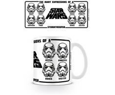 Star Wars MG24950 (Expressions of A Stormtrooper) Mug, CÃ©ramique, Multicolore, 11oz/315ml