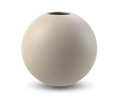 Cooee Design Vase Boule en cÃ©ramique, Coloris Sable, 20Â cm