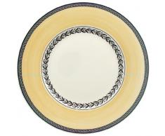 VilleroyÂ &Â Boch - 10-1068-2640 - Audun Ferme Assiette Ã Petit-DÃ©jeuner, Assiette en Porcelaine Premium avec DÃ©cor Floral ChargÃ©, Compatible Lave-Vaisselle, 22 cm