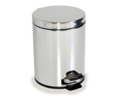 Mondex INX180-00 Poubelle INOX 30 litres à pédale pour la Cuisine, Chromé