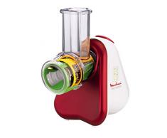 Moulinex Découpe Légumes Electrique Fresh Express3 en 1 Râper Emincer Gratter Mandoline Légumes Fruits Fromage 200W DJ753510