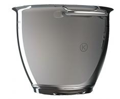 Kenwood KAT811SS bol à mélanger, bol en acier inoxydable de 6,7 litres bol en titane XL, accessoires de robot culinaire