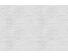 Papier Peint déco poster LOFT BLANC 3 x 2,70 m | Déco et photo murale XXL Qualité HD Scenolia