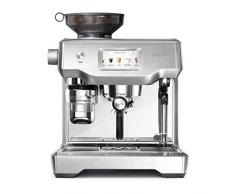 SAGE SES990 the Oracle Touch, Machine Ã Expresso avec Broyeur, texture et tempÃ©rature du lait programmables, Ã©cran tactile, Acier inoxydable brossÃ©