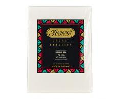 Regency Royal Lot de 2Â draps pour lit double, ivoire, Double