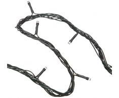 200 LED Guirlande Lumineuse multicolore 30m + 10m Conduits Noël Extérieur Intérieur