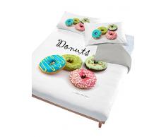 Italian Bed Linen ciambelle Donuts Lit 100/110 (250 x 200 cm 2/52 x 82 cm)