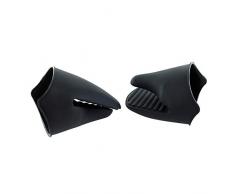 Ninja Gants de Cuisine En Silicone RÃ©sistants Ã La Chaleur, [Pack de 2 PiÃ¨ces], pour Gril - Friteuse Air Fry Ninja Foodi, [4023J300Euk], Noir