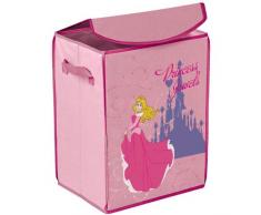 ORDINETT 5303012865 Coffre de Rangement à Jouets Princesse Polyester