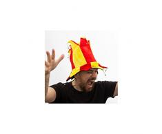 GÃ©nÃ©riqueÂ âÂ Bonnet de bouffon aux couleurs du drapeau espagnol