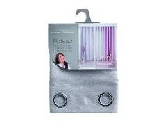 douceur dintÃ©rieur rideau a oeillets 140x240 cm tamisant glory anthracite