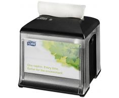 Tork 272808 Distributeur de Table pour Serviettes enchevÃªtrÃ©es Xpressnap Snack, systÃ¨me N10 / Petit Format - Noir