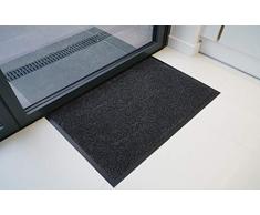 Serdim Rugs Tapis antidÃ©rapant en Caoutchouc Anti-salissure, Anthracite, 40 x 60 cm(14 x112)