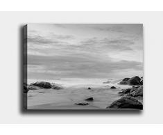 Bonamaison Peinture sur toile, multicolore, 40 x 60 cm - Conçu et fabriqué en Turquie