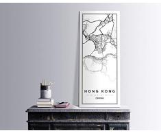 Bonamaison DÃ©coration Murale en Toile, Multicolore, 60 x 140 cm