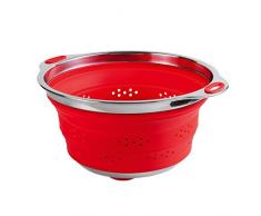 Kitchen Artist MEN224R Passoire Rouge