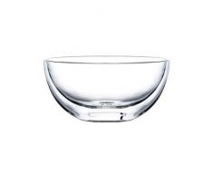 Tea Soul B6021342 Double Couche Verre Bol Ã Matcha 300 ML, Porcelaine, Transparent, 11,5 x 5 x 11,5 cm