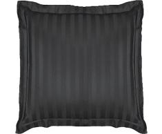 De Witte Lietaer Taie doreiller, Coton PeignÃ©, Ebony, 60x70 cm