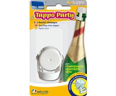 Parodi&Parodi Spumante et Champagne, Bouteilles de Verre, vin, Boissons gazeuses, Bouchon avec Fermeture hermétique pour la Conservation de Drink pétillants Art.463, Blanc, Unique