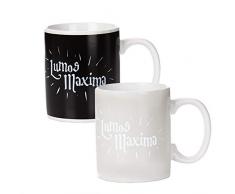 Paladone Mug en cÃ©ramique avec changement de chaleur Lumos Maxima 300 ml | Cadeau parfait pour les fans de Harry Potter