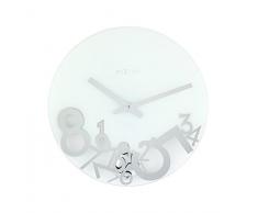 NeXtime 8115 Dropped Horloge Verre Blanc