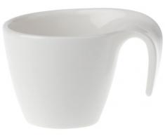Villeroy & Boch Flow Tasse Ã moka/expresso, 100 ml, Porcelaine Premium, Blanc