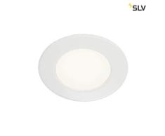 spot encastrÃ© - rond - a led - 3 watts - 3000k - slv dl 126 - ip20 - blanc