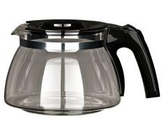 Melitta Verseuse en Verre, Capacité 1,25 Litre, Pour Cafetières à Filtres Enjoy, Noir