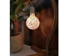 Girard Sudron Ampoule MOSAÏQUE Florale Globe LED