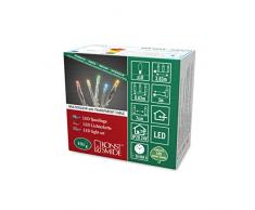 Konstsmide 6350-520 Guirlande Lumineuse à Micro-LED Plastique 1 watts Blanc