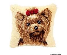 Kit coussin au point nouÃ© Un chien