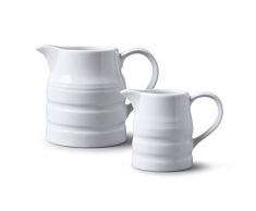 WM Bartleet & Sons, Porcelaine traditionnel Pot Ã lait, blanc, 284ml/1 pint