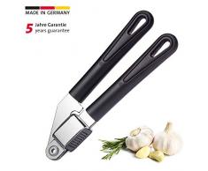 Westmark 28362270Â Presse Ail Gentle, PP, Acier Inoxydable, Noir, Argent, 19,7Â x 6Â x 2,7Â cm