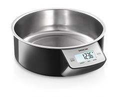 Sencor 40026614 SKS 4030BK Balance de Cuisine avec Plat en Acier Inoxydable Noir