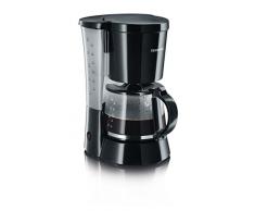 SEVERIN Cafetière, Pour Café Filtre, 10 Tasses, Verseuse Verre Incluse, KA 4479, Noir