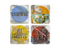 Paladone 5055964735555 Star Wars Episode 9 Dessous de verre lenticulaire | Idéal pour tables basses | Produit sous licence officielle | Parfait pour les amis, la famille, les anniversaires ou Noël