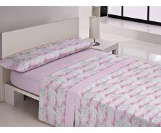 Happy Home Jeu de draps 150 cm Rose