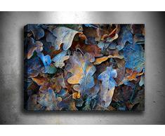 Bonamaison Peinture sur toile, multicolore, 50 x 70 cm