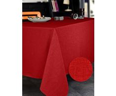 Calitex BROME Nappe rectangulaire Polyester Cerise 150x200