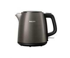 Philips Daily Collection HD9349/10 Bouilloire 2000 W 1 L Titane - Bouilloire 2000 W AC 220-240 50/60 Hz 970 g 250 mm