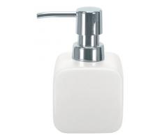 Kleine Wolke 5066100854 Distributeur de Savon Cubic en Blanc, Céramique, 20x20x5 cm