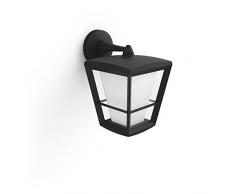 Philips Hue White and Color Ambiance Applique murale descendante ECONIC en aluminium Noir