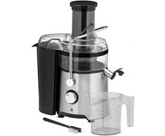 WMF Kult X Centrifugeuse électrique pour fruits et légumes 500 W pour grands morceaux de fruits, pichet à jus 1,2 l, filtre à mousse, 2 vitesses, acier inoxydable mat