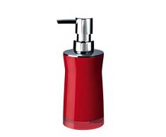 RIDDER 21035060 Distributeur de Savon Disco, Synthétique, Rouge, 6,5 x 6,5 x 19 cm