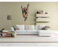 pinkelephant Autocollant Mural Misc3-hand3 â Crazy élégante à Bascule à la Main â Sticker Mural 70 x 30 cm