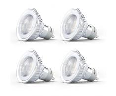 Sylvania SYL0028223 RefLED RT ES50 345LM 827 GU10 36° PACK DE 4 ARGENT, Verre, 4 W, Homelight