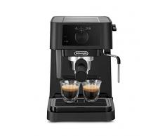 DeLonghi EC 230.BK Machine à tamis traditionnel avec buse à mousseur à lait pour machine à expresso 15 bar 1,0 l Noir Plastique